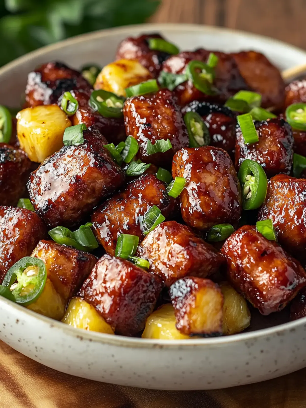Pineapple Jalapeño Mississippi Lil Smokies Bites for Easy Snacking 2 Pineapple Jalapeño Mississippi Lil Smokies Bites