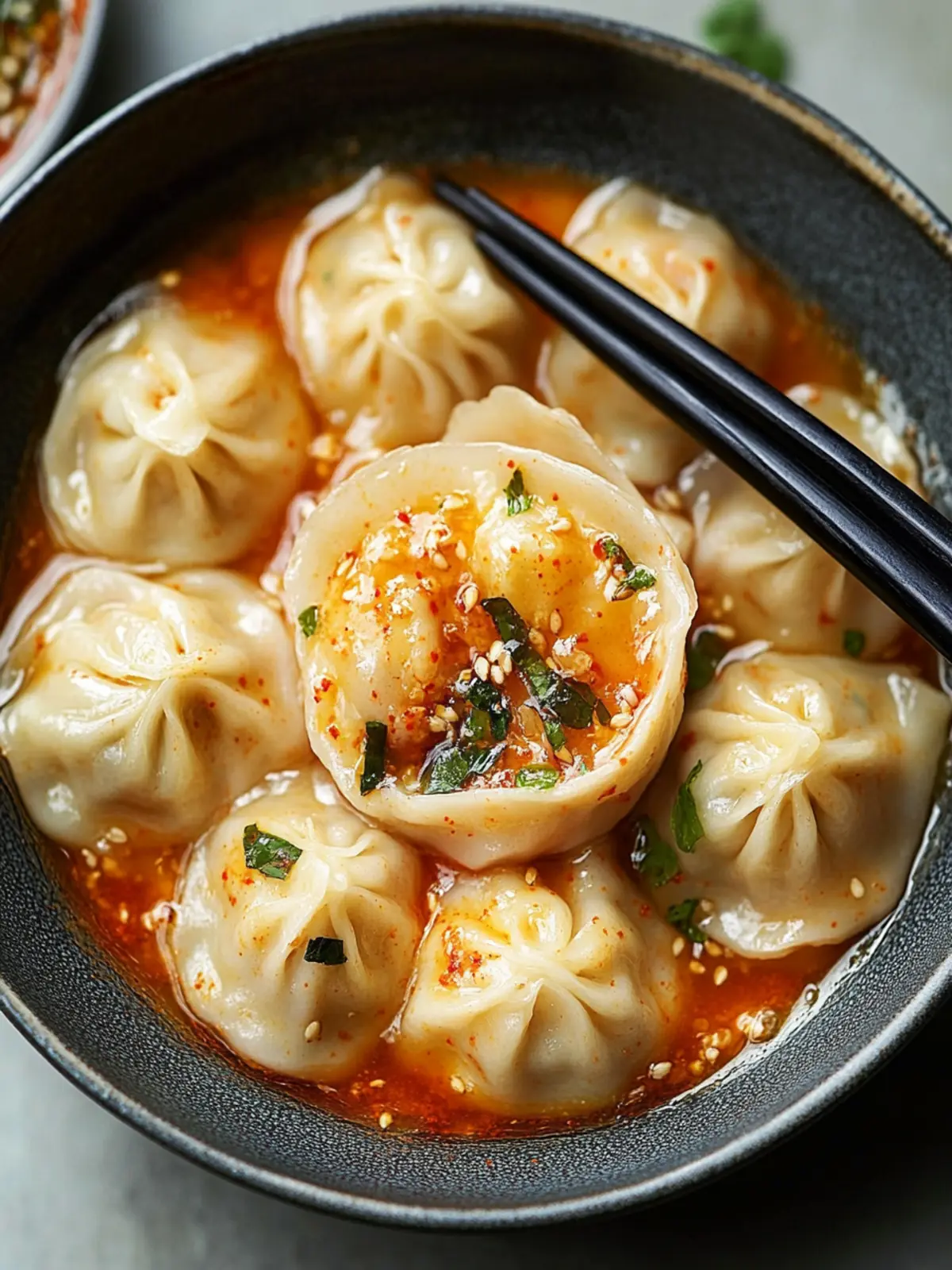 Savory Korean-Inspired Dumplings in Creamy Gochujang Sauce 5 Korean-Inspired Dumplings in Creamy Gochujang Sauce