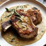 Juicy Pork Chops with Apple Cider Cream Sauce