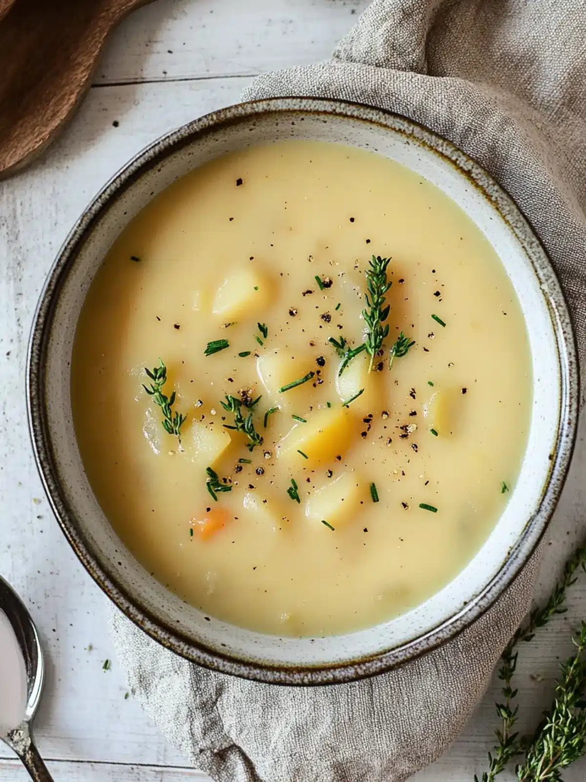 German Potato Soup (Kartoffelsuppe)
