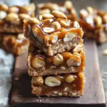 Salted Caramel Cashew Bars