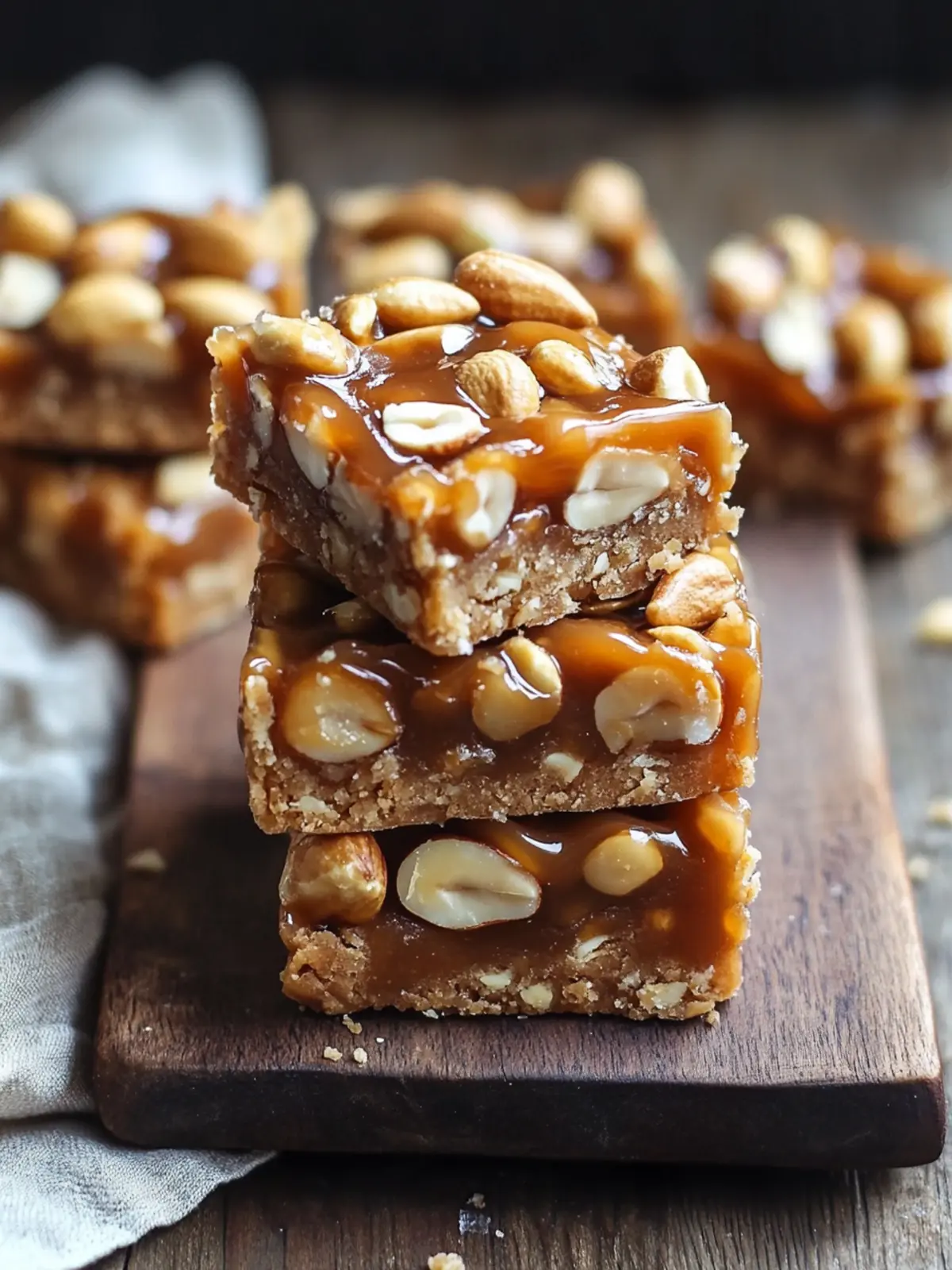 Heavenly Salted Caramel Cashew Bars You Can Customize 5 Salted Caramel Cashew Bars