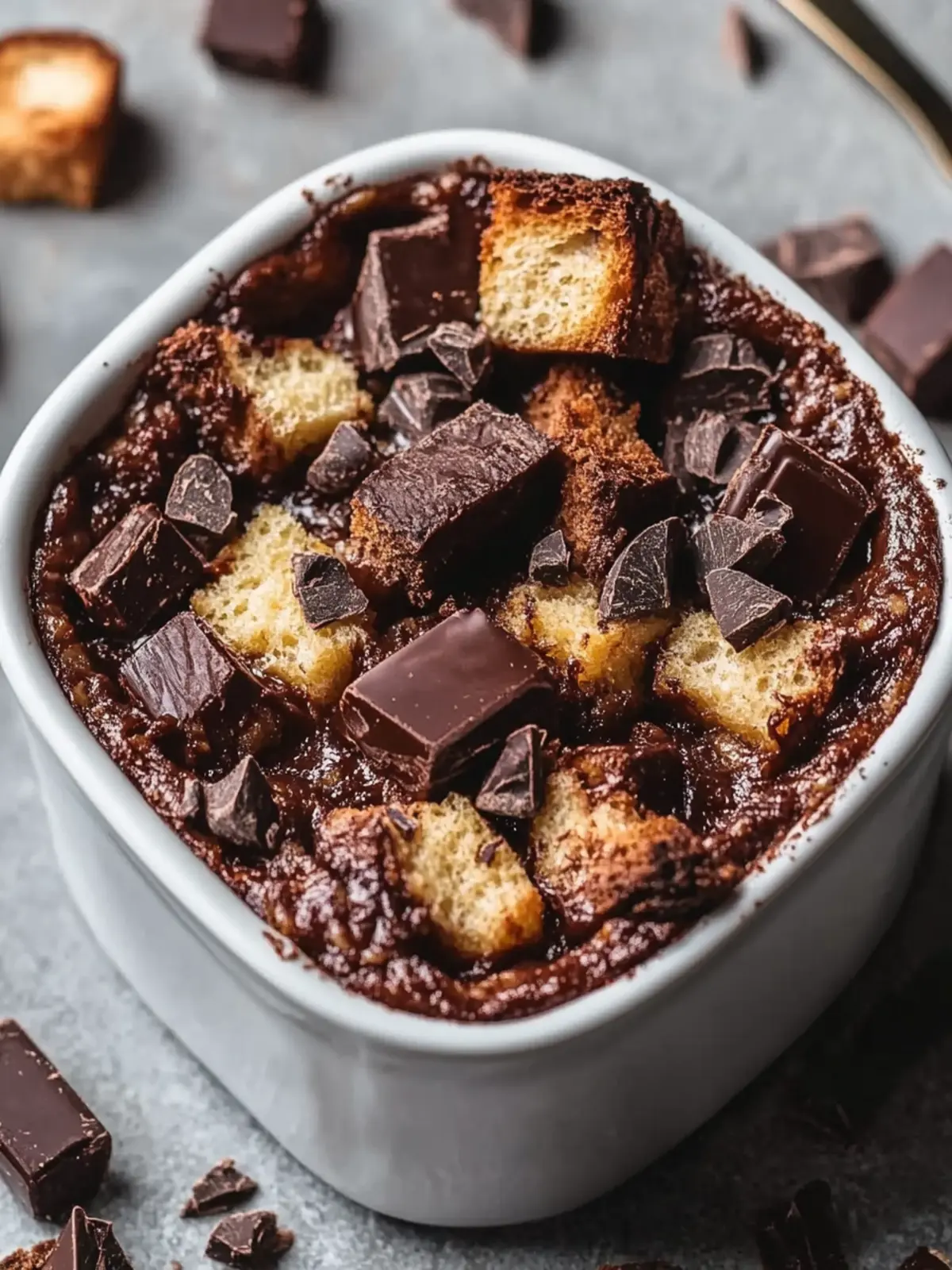 Chocolate Bread Pudding