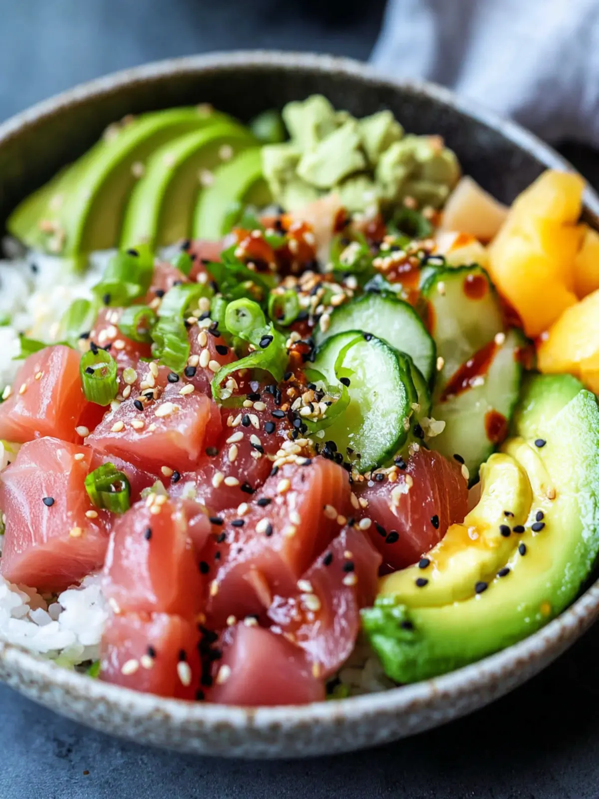 Delicious Tuna Poke Bowl Recipe You Can Make at Home 5 Tuna Poke Bowl